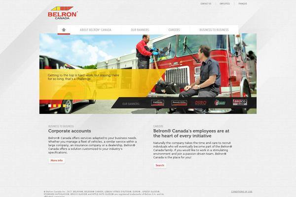 Roots theme site design template sample