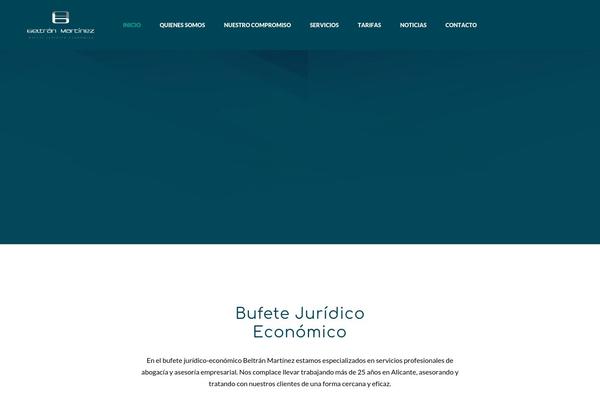 Infinite-child theme site design template sample
