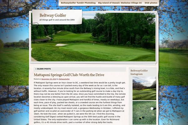 Adventure Journal theme site design template sample