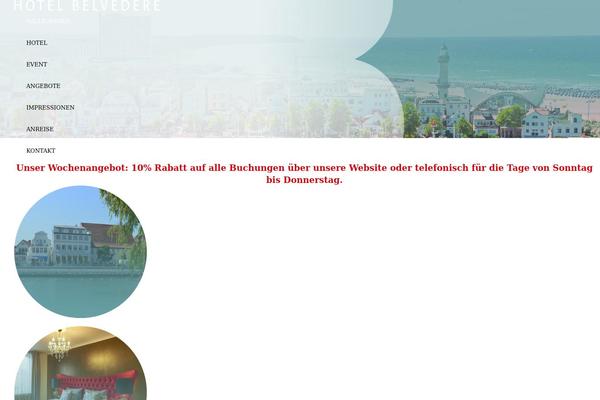 Impreza theme site design template sample