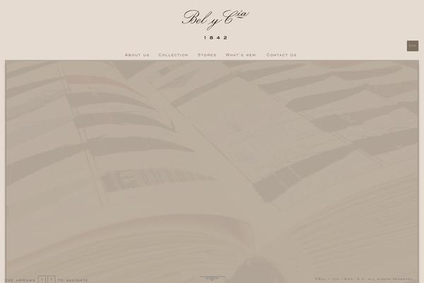 Fluxus theme site design template sample
