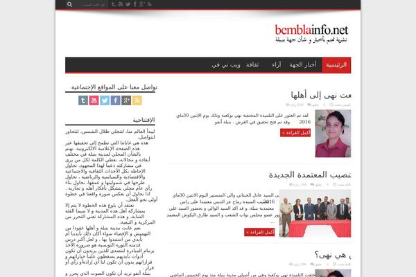 Site using Alfie WP Weather plugin