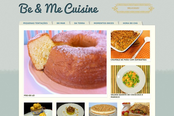 bemecuisine.com site used Handmade-two