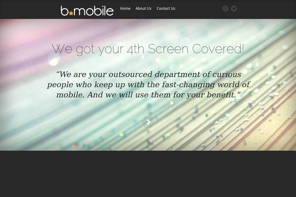 Fable theme site design template sample