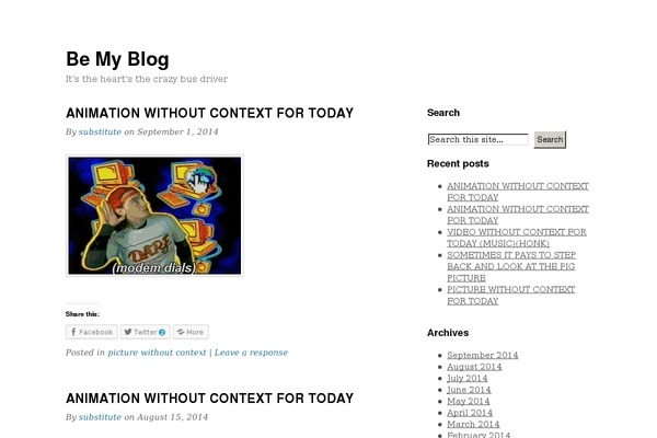 Hybrid theme site design template sample