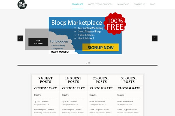Lucidpress theme site design template sample