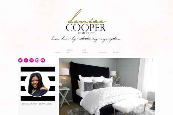 Adorn theme site design template sample