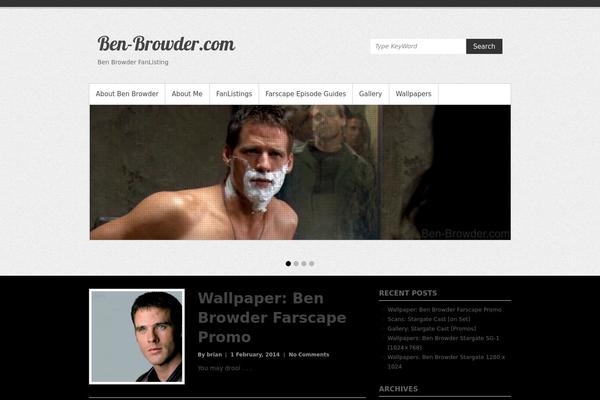 Simple Catch theme site design template sample