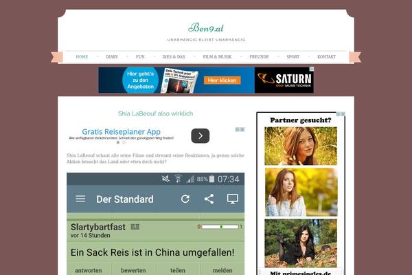 Bam theme site design template sample