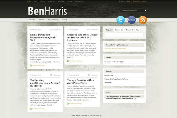 Fresh News theme site design template sample