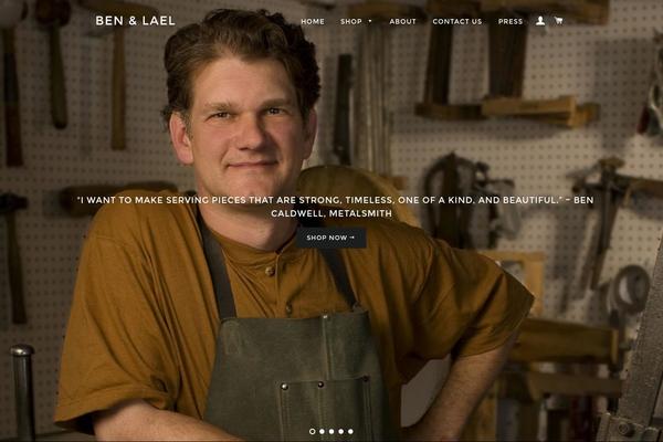 Copper theme site design template sample