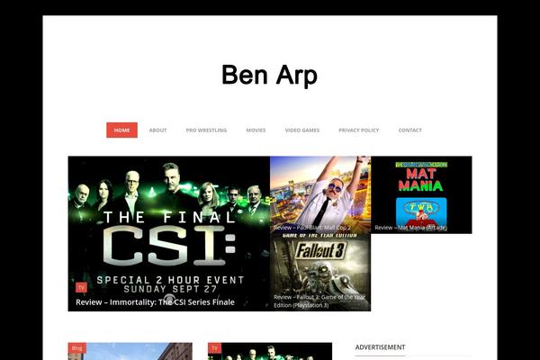 Entrance theme site design template sample