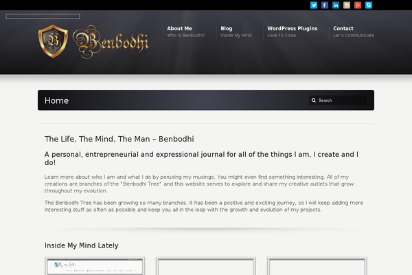 Karma theme site design template sample