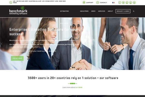 Enfold-child theme site design template sample