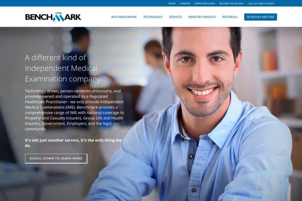 benchmarkime.com site used Bime