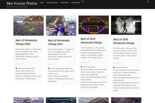 Photograph theme site design template sample