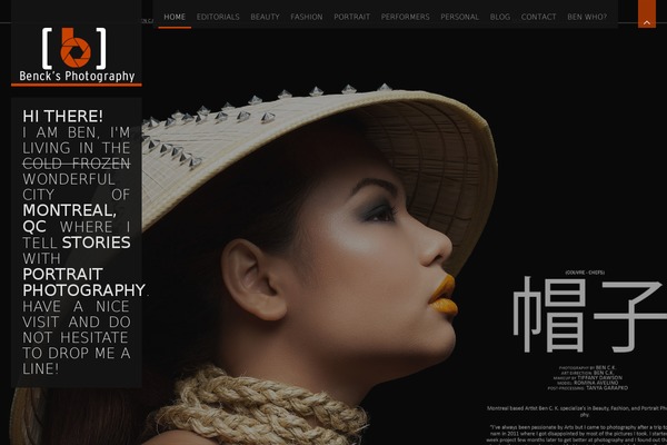 Invictus theme site design template sample