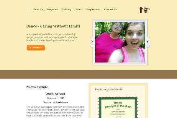 Foundation theme site design template sample