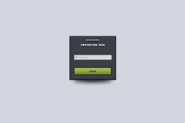 Site using Hide My Site plugin