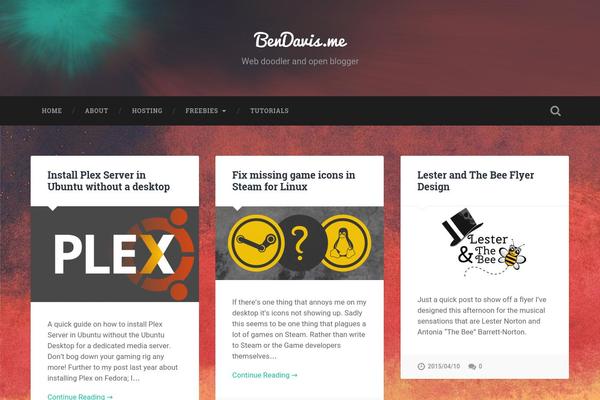 Tracks theme site design template sample