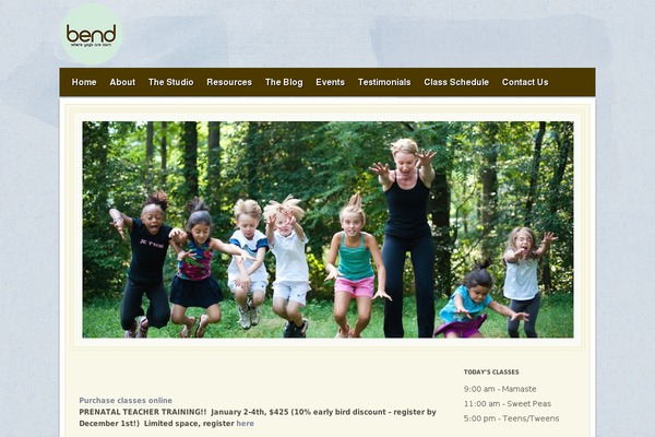 bendcville.com site used Kiddo