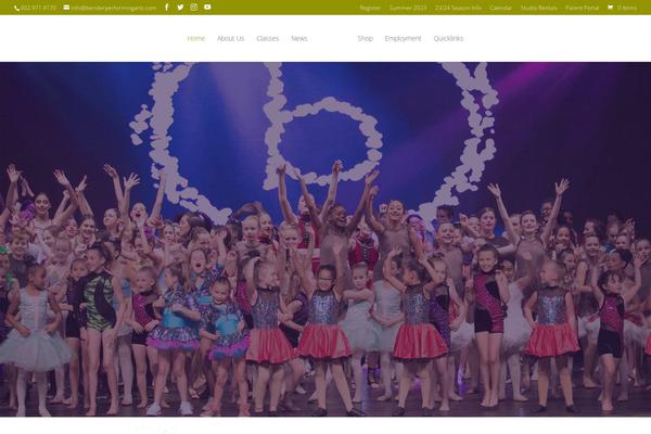 Site using Divi-event-calendar-module plugin