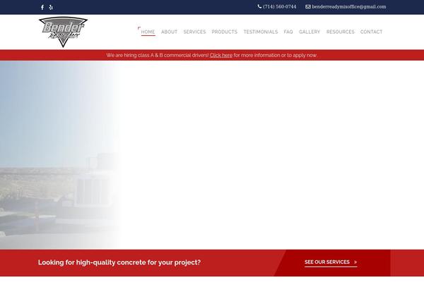 Structure-child theme site design template sample