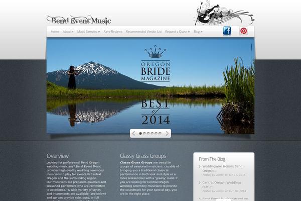 Deepfocus theme site design template sample