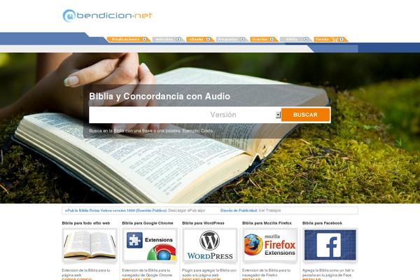 bendicion.net site used Bendicion