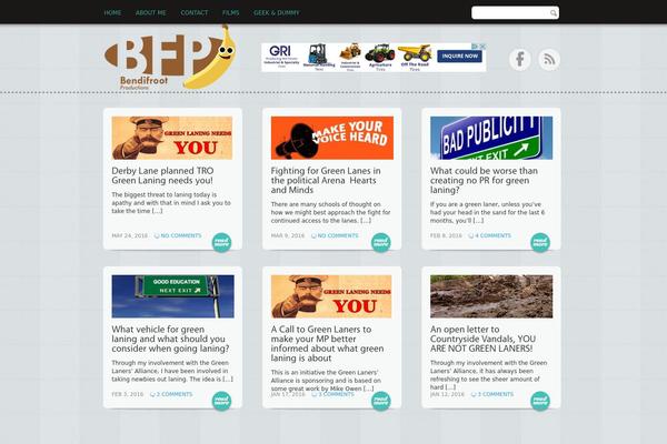 JournalCrunch theme site design template sample
