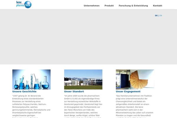 BeTheme Child theme site design template sample