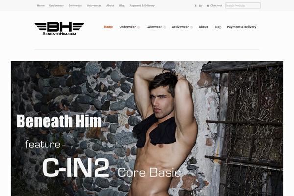 Mystile theme site design template sample