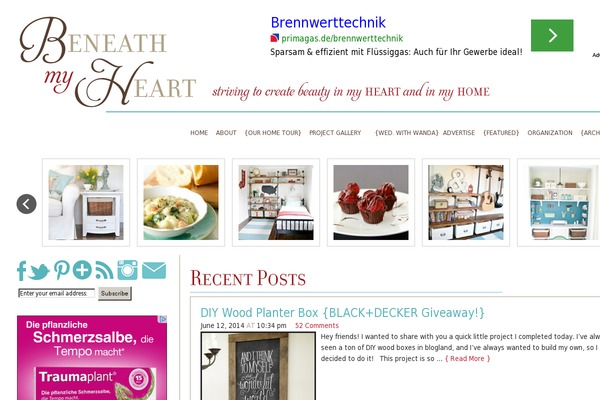 Site using Pinterest Pin It Button On Image Hover And Post plugin