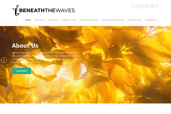 Harmony theme site design template sample