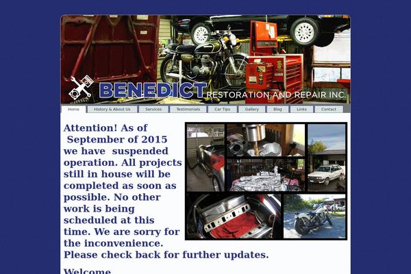 benedictautomotive.com site used Benedict