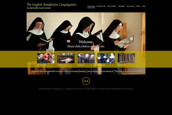 benedictines.org.uk site used Ebc