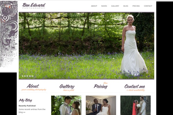 Classica theme site design template sample