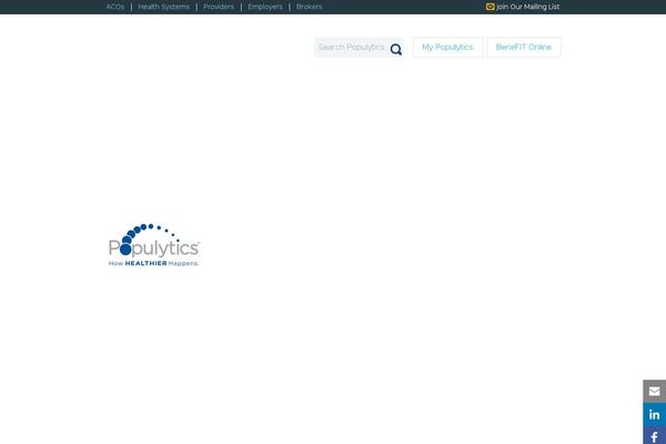 benefitcorporatewellness.com site used Populyticsweb
