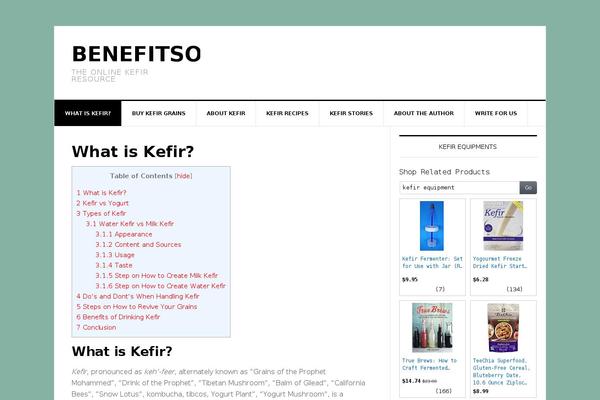 Insights theme site design template sample