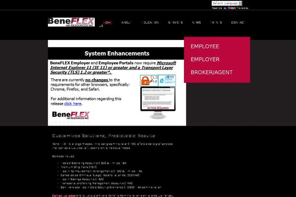 Site using Modernizr for WordPress plugin