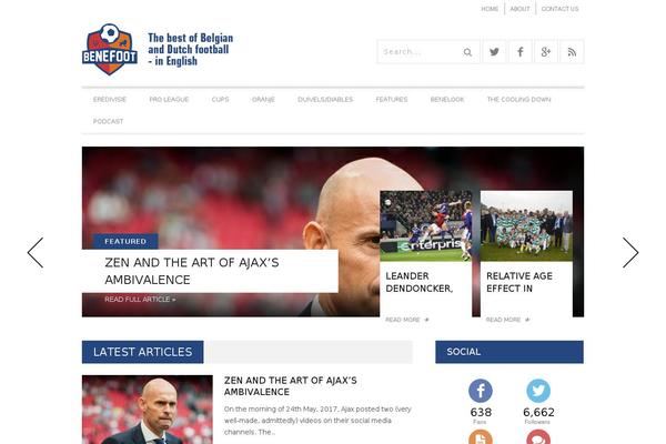 BUCKET theme site design template sample