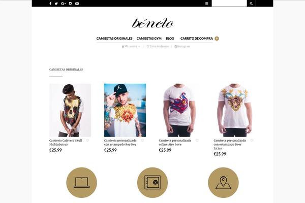 The Retailer theme site design template sample