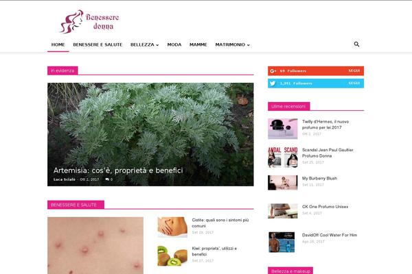 Elegance theme site design template sample