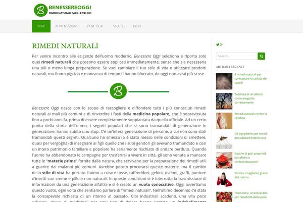 Oceanic theme site design template sample