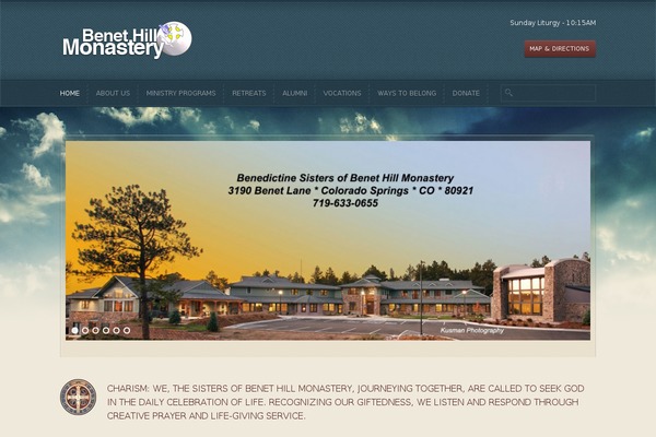 Gospel-wp theme site design template sample