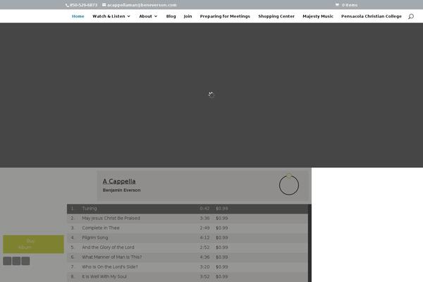 Site using Our Team Showcase plugin