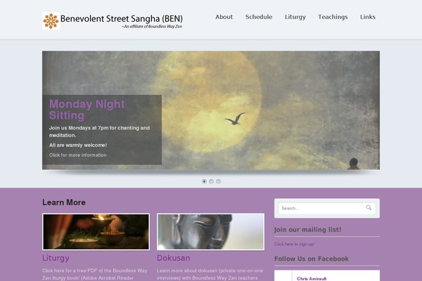 Simplicity theme site design template sample