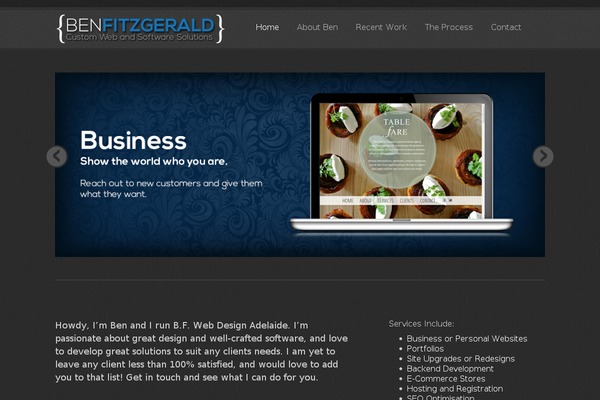 eClipse theme site design template sample