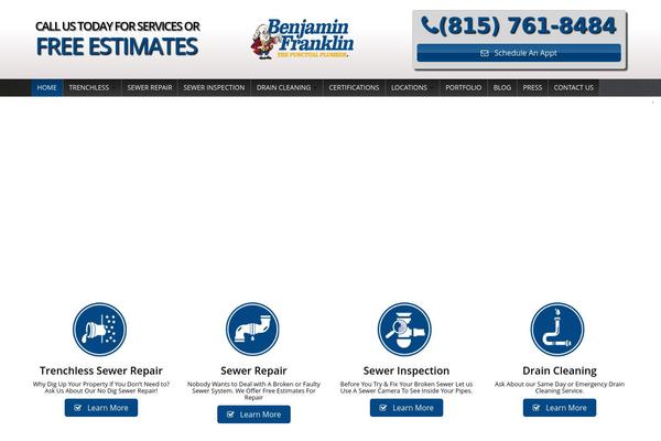 DMS theme site design template sample