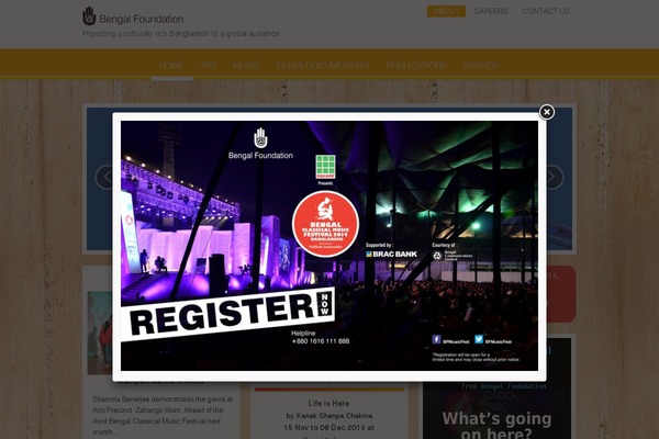 Site using Orion-framework plugin